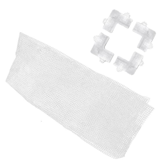 Clear Aquarium Screen Net DIY Fish for Tank Covering Anti-Escape Replacement Net