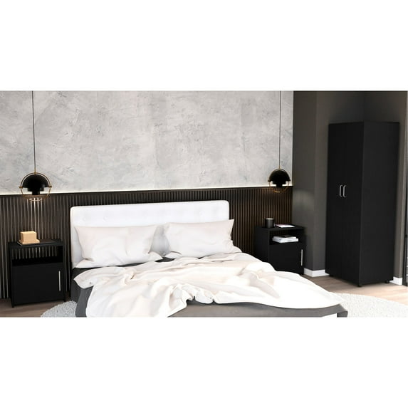 Clear Assembly Instructions Included - Easy DIY of 3-Piece Bedroom Furniture Set