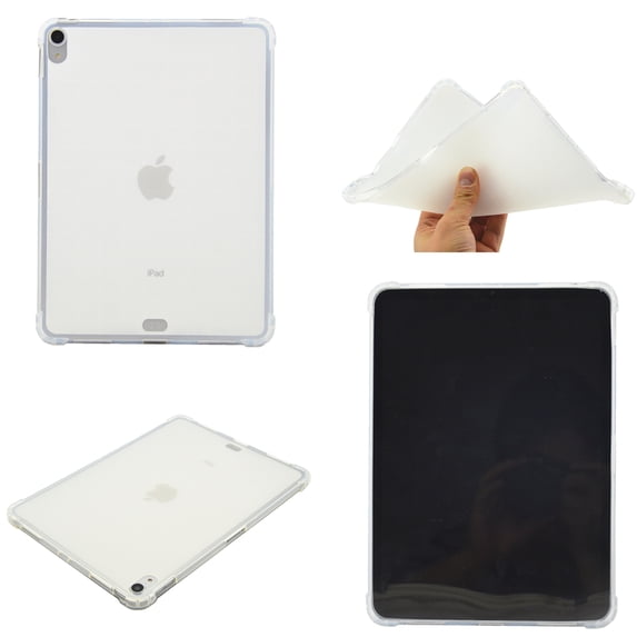 Clear Back Cover Case for Apple 11-inch iPad Pro (9th 8th 7th Gen) (2021 2020 2018) Tablet - TECH CIRCLE Slim Thin Lightweight Case Protective Cute Back Cover (Clear)