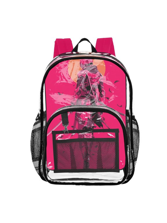 Clear Backpack 12L Large Capacity Transparent Waterproof Women Warrior