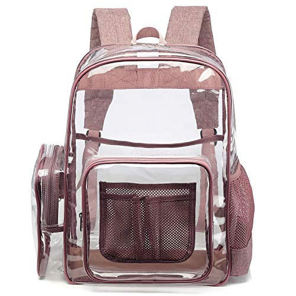 Clear color backpacks store