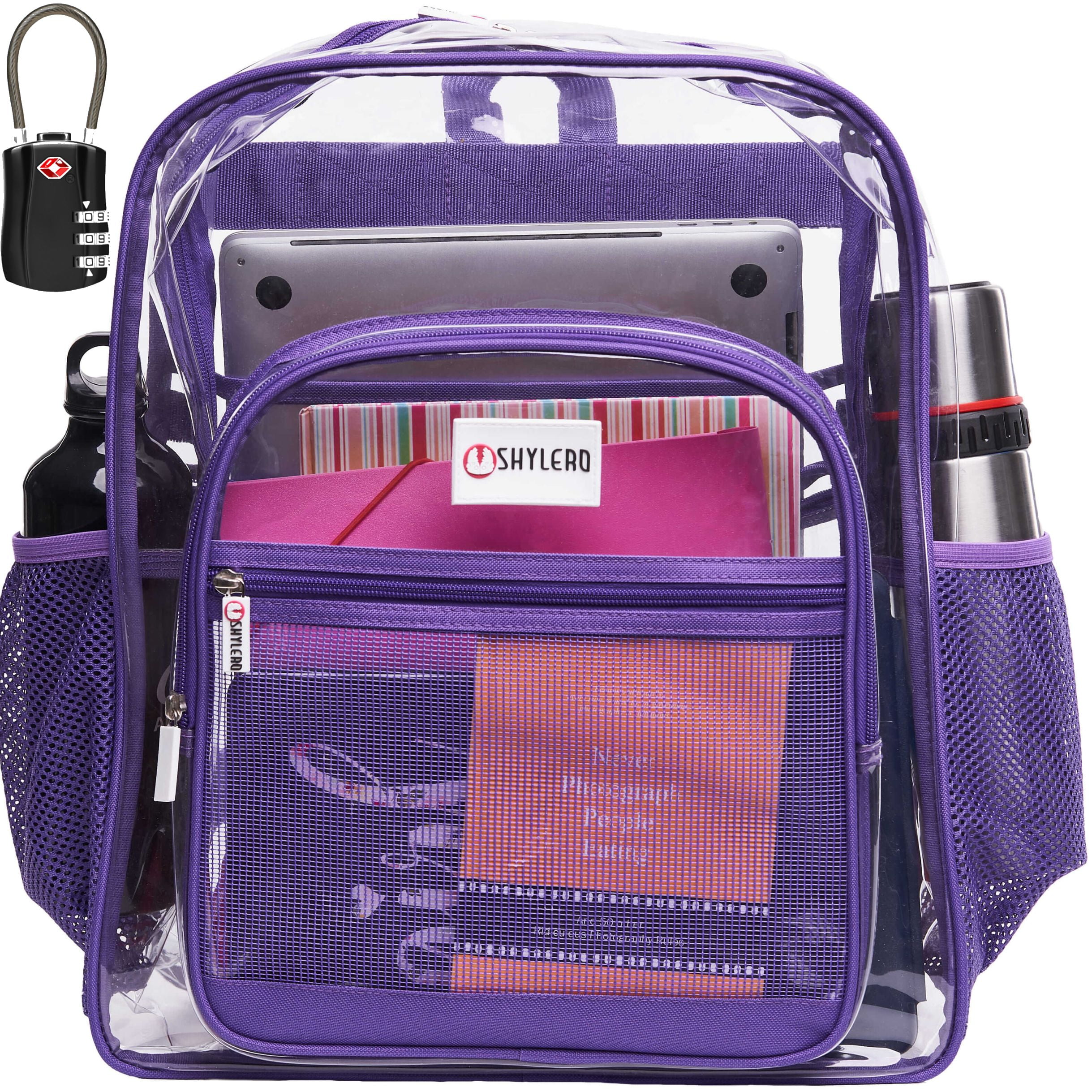 Xl clear backpack hot sale