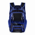 thumbnail image 1 of Clear Backpack Heavy Duty Bookbag Large Capacity Padded Strap Transparent Bag Work, Sport, Travel and Back to School(Blue,One Size), 1 of 2