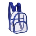 thumbnail image 1 of Clear Backpack, Heavy Duty , Stadium Approved, Large Capacity with Zippered Compartments, Easy Clean, for School/Travel/Concerts, Unisex, 1 of 3