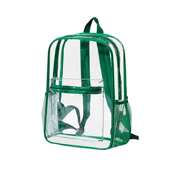Clear Backpack Heavy Duty Stadium Approved School Cute Transparent Backpacks Clear Bag Travel