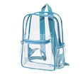 thumbnail image 1 of Clear Backpack Heavy Duty Stadium Approved School Cute Transparent Backpacks Clear Bag Travel, 1 of 2