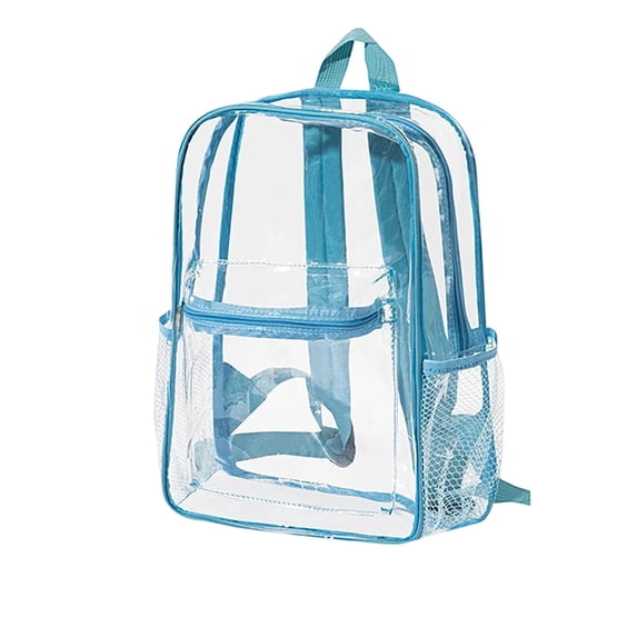 Clear Backpack Heavy Duty Stadium Approved School Cute Transparent Backpacks Clear Bag Travel