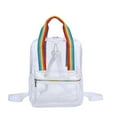 thumbnail image 1 of Clear Backpack Heavy Duty Transparent Backpack Set See Through Bookbags Durable Backpacks, 1 of 6