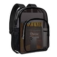 thumbnail image 1 of Clear Backpack Heavy Duty Transparent Backpack for Security Sports Work Trave..., 1 of 7