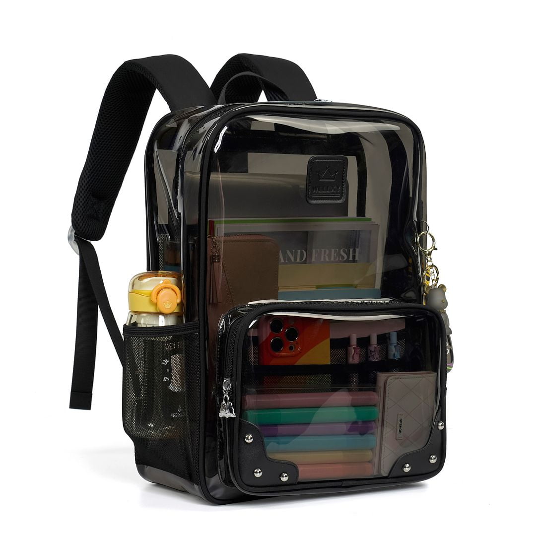 Clear backpack for men new arrivals