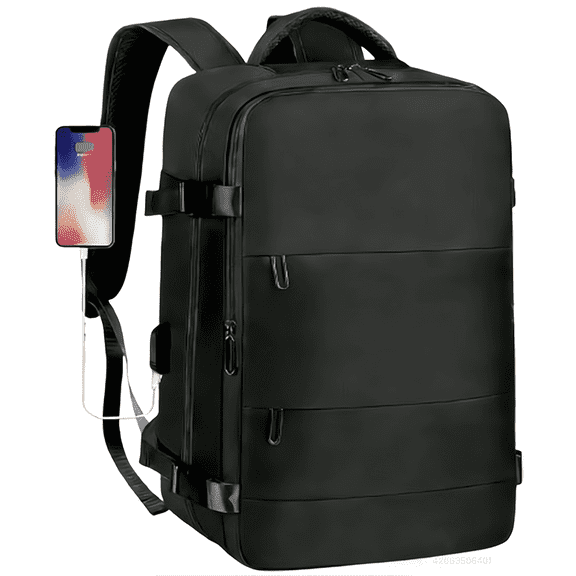 TRANSLINK Women's Travel Backpack TSA Approved Carry On with USB Charging Port Fits 15.6" Laptop Perfect for Weekend Trips Business Hiking