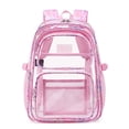 thumbnail image 1 of Clear Backpack for School, Large Capacity Waterproof Rucksack for High School Swimming Fitness Daily Use, 1 of 5