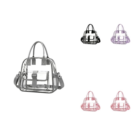 Clear Backpack for Stadium Approved 12×5×12, Water proof Clear Bag for Stadium Events and Concert Work Sport Event