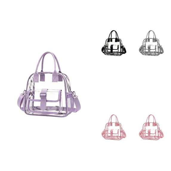 Clear Backpack for Stadium Approved 12×5×12, Water proof Clear Bag for Stadium Events and Concert Work Sport Event