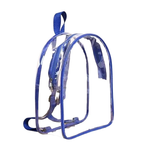 Clear Backpack for Stadium Events Large Capacity Pvc Waterproof School Travel Bag