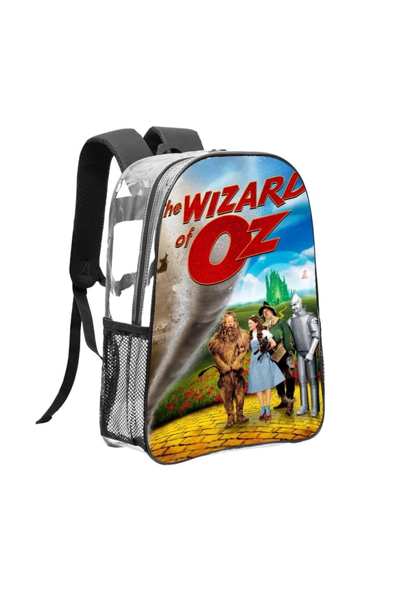 Clear Backpack for The Wizard Of Oz Heavy Duty for School Work Women Men Transparent backpack Bookbag Stadium Approved See Through Backpack
