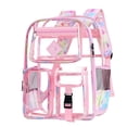 thumbnail image 1 of Clear Backpacks for School Large Capacity Waterproof Clear Backpack for Middle High School Stadium Events, 1 of 7