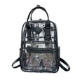 thumbnail image 1 of Clear Backpacks for School Large Capacity Waterproof Clear Backpack for Middle High School Stadium Events, 1 of 6