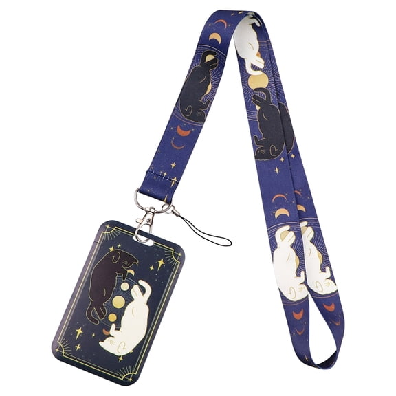 Clear Badges Holder with Adorable Animal Pattern for Teens and Adult Card Protector