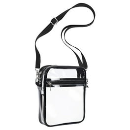 Clear Bag PVC Clear Purse Clear Crossbody Bag with Front Pocket for Concerts Sports Festivals Walmart