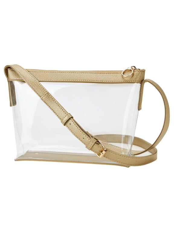 Clear Bag For Stadium Events Clear Purses For Women Stadium Approved Crossbody Bag