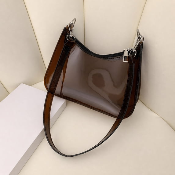 Clear Bag For Stadium Events, Colorful Purses For Women, Waterproof Crossbody Bag Organizer, Lightweight Handbag For Sports Travel Office
