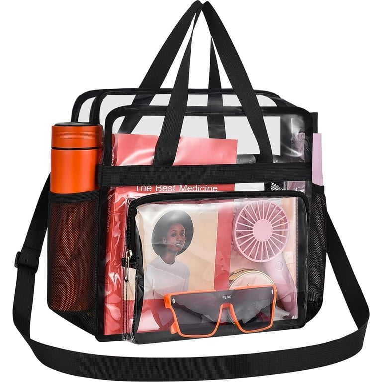 Clear lunch tote bag sale