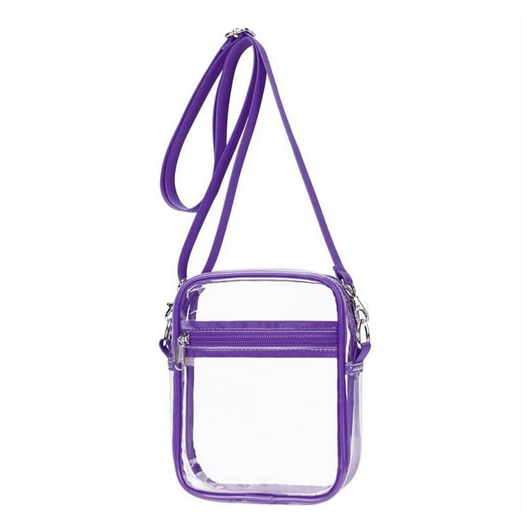 Clear Stylish Handbag Strap - Customizable Stadium Bag