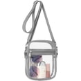 thumbnail image 1 of Clear Bag Stadium Approved, Clear Purse with Adjustable Shoulder Strap for Sports, 1 of 8