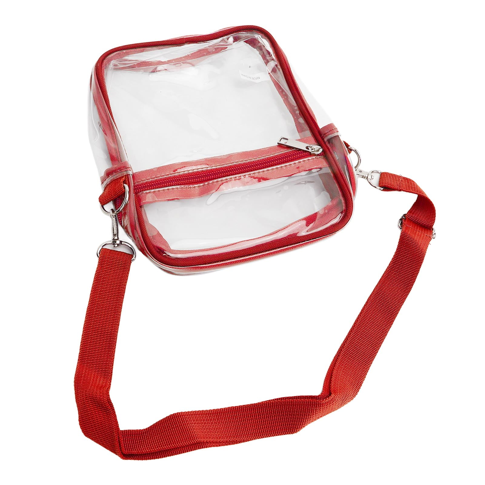 Clear Bag Stadium Approved, Clear Messenger Bag, PVC Clear Crossbody
