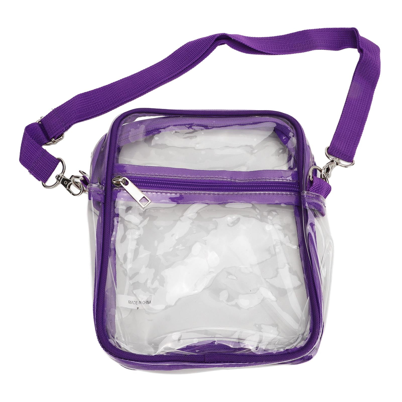 Clear Bag Stadium Approved, Clear Messenger Bag, PVC Clear Crossbody