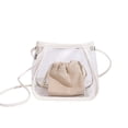 thumbnail image 1 of Clear Bag Stadium Approved, Transparent Crossbody Purse Small Clear Crossbody Bag with Adjustable Shoulder Strap, 1 of 9