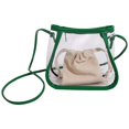 thumbnail image 1 of Clear Bag Stadium Approved, Transparent Crossbody Purse Small Clear Crossbody Bag with Adjustable Shoulder Strap, 1 of 5