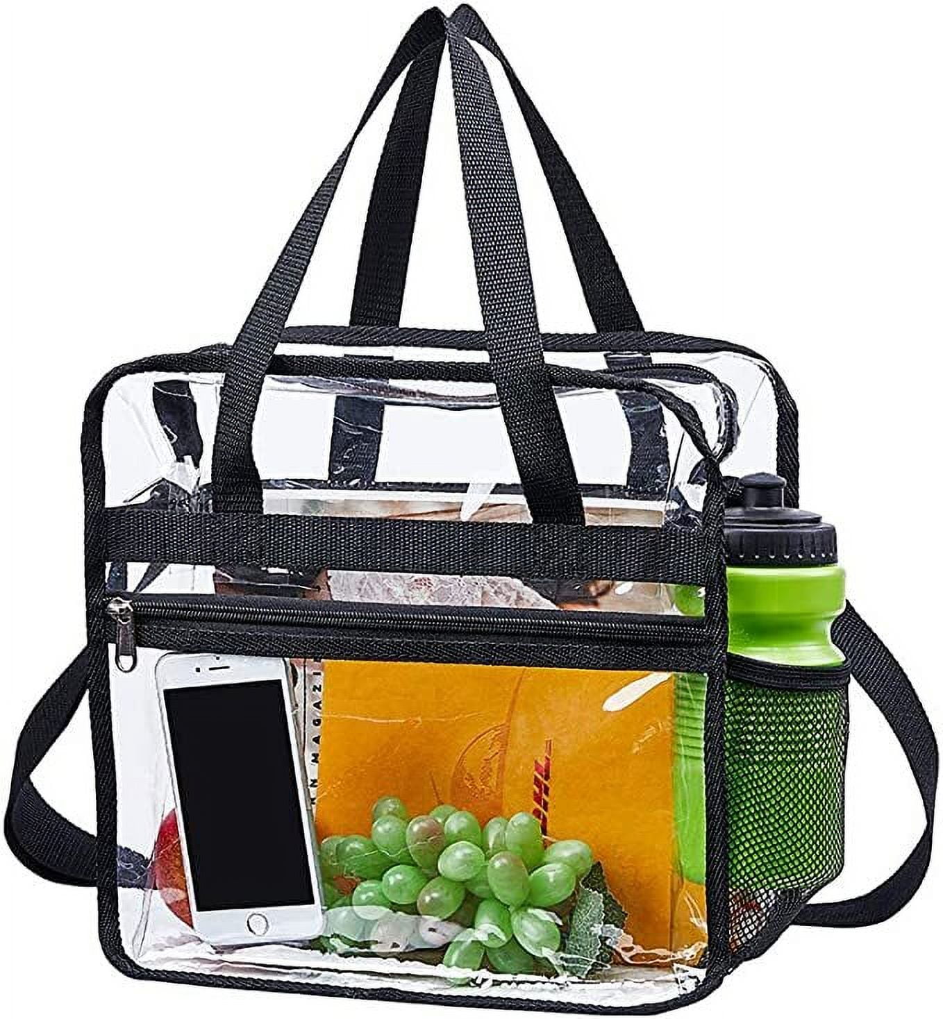 48 ct Transparent Stadium Approved Clear Tote Bags - By Case