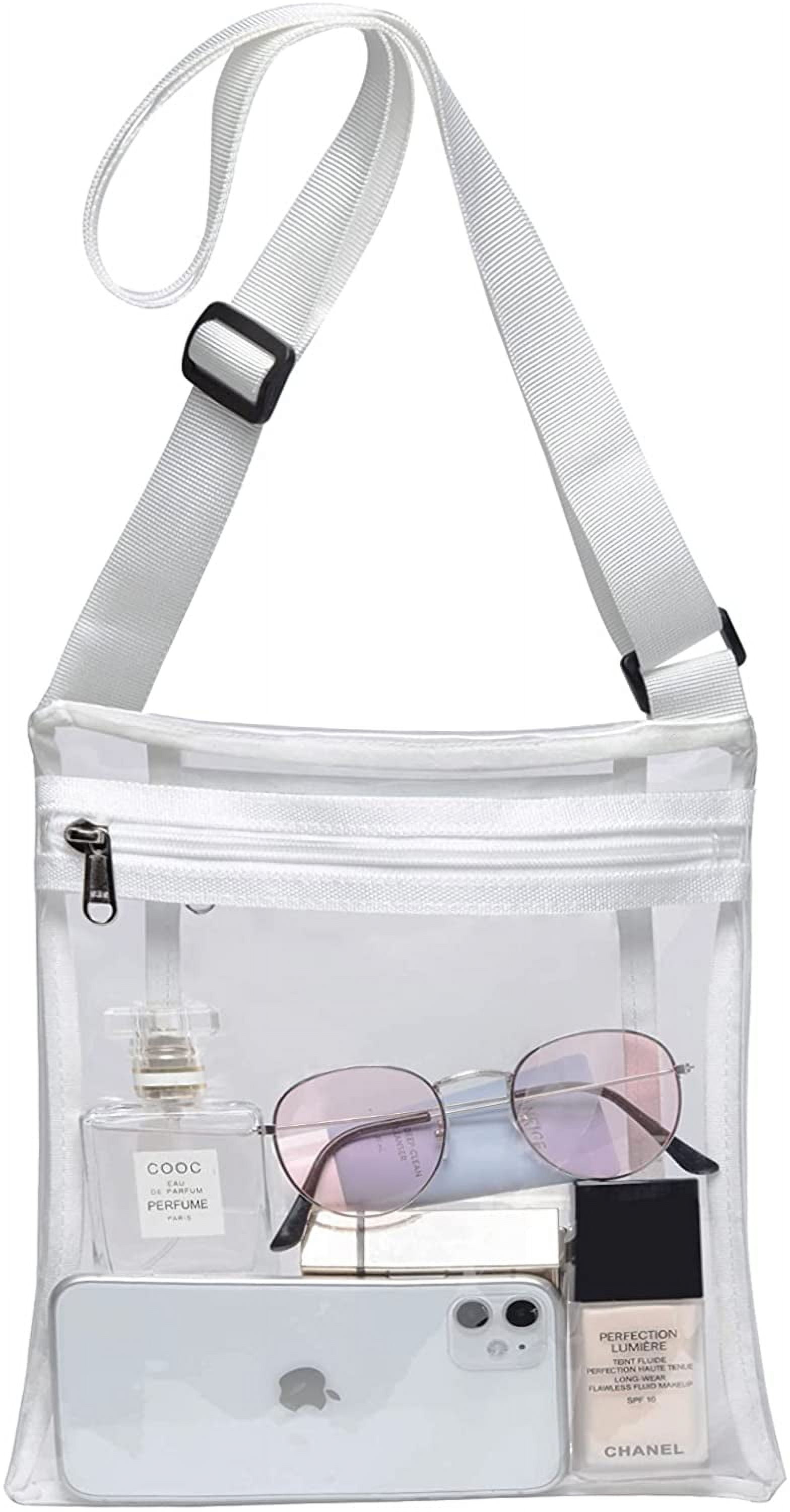 Chanel clear purse hotsell