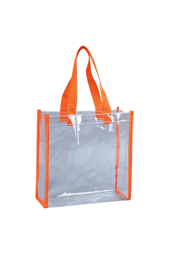 Clear Bag for Stadium Events Approved, Transparent Tote, Clear Bag for Gym Concert Sports