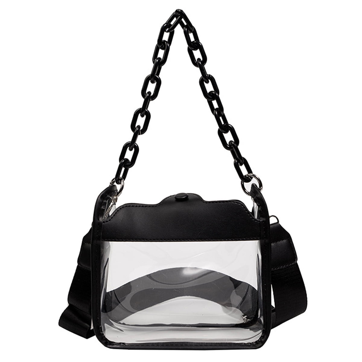 Clear Bag for Women Clear Handbag Concert Bag Stadium Approved Clear ...