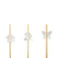 thumbnail image 1 of Clear Bamboo Acrylic Bead Skewer - Assorted Styles - 6" - 1000 count box, 1 of 3