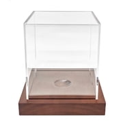 Clear Basketball Display Case Acrylic Football Basketball Storage Clear Box Sports Baseball Holder Container with Stand