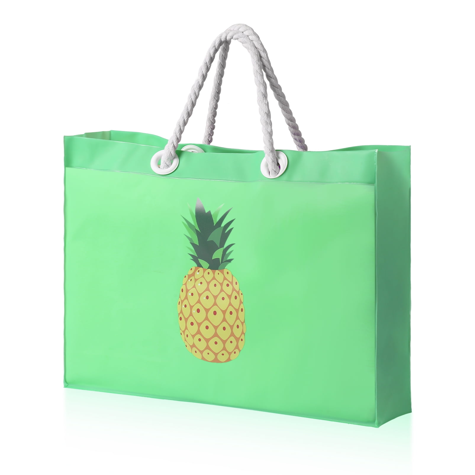  GSHLLO Summer Waterproof PVC Beach Bag Transparent Tote Bag  Clear Stadium Bag for Women Girls Kids Orange : Clothing, Shoes & Jewelry
