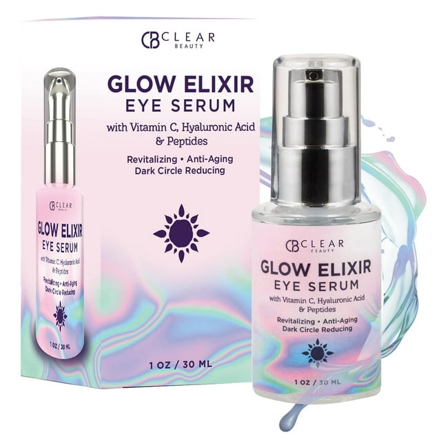 Clear Beauty Vitamin C & Hyaluronic Acid Under Eye Serum Reduce Eye