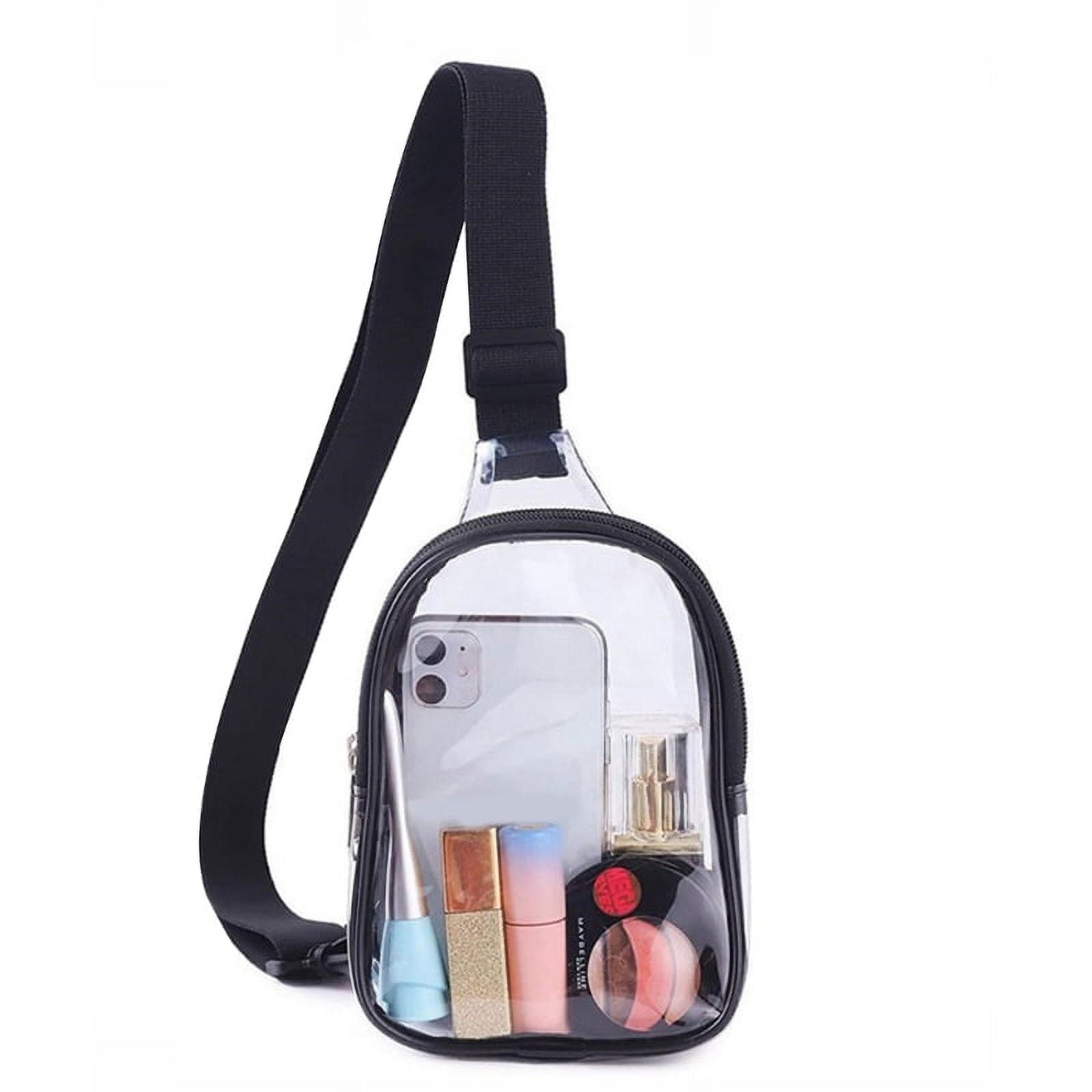 ON-THE-GO CLEAR BELT BAG