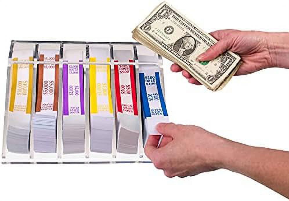 â€¯Clear Bill Strap Rack Organizer Currency Band Organizer â