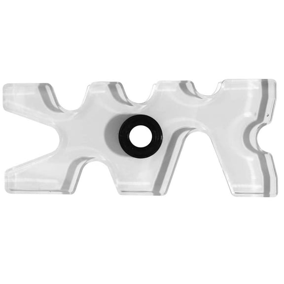 Clear Billiard Bridge Head, Slip-On Bridge Pool Billiard Cue Bridge Head, Billiard Pool Cue Stick Accessories for Pool Table 1Pc