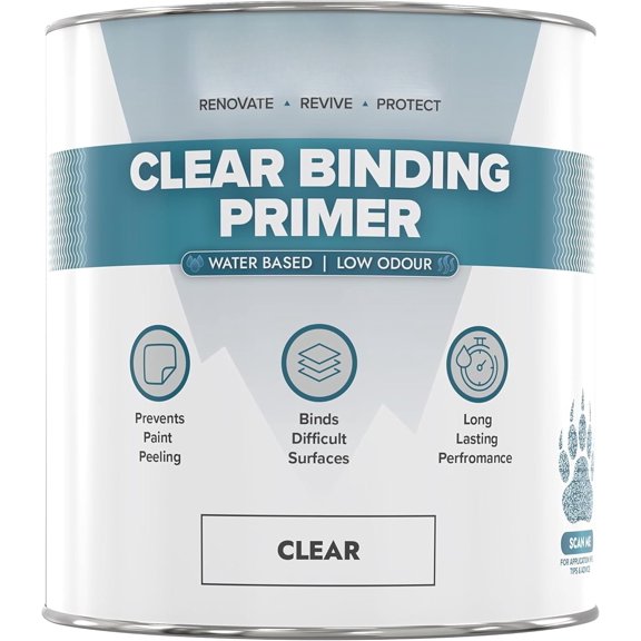 Clear Binding Primer 1 Quart