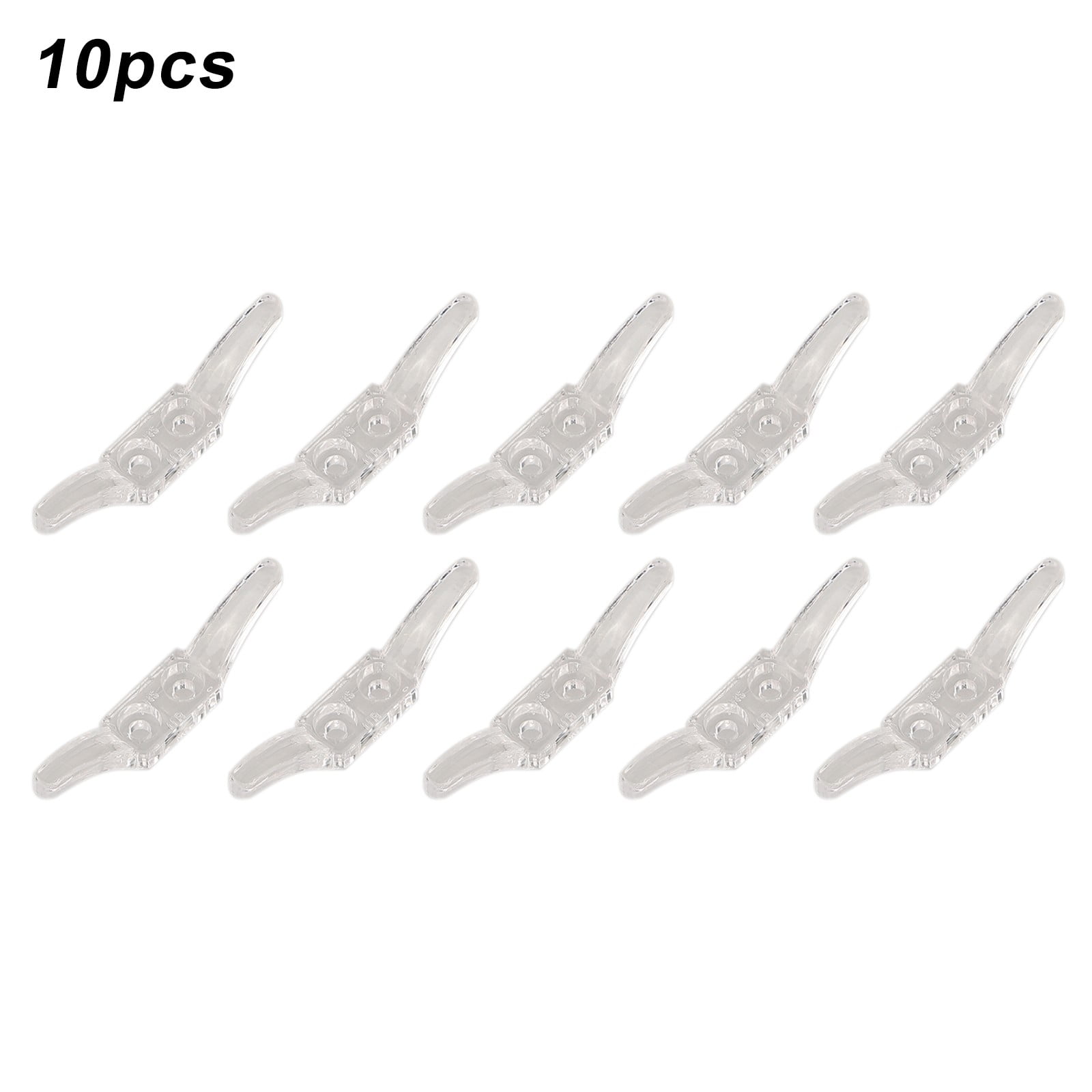 Clear Blind Hooks for Curtains and Sun Shades - Transparent Rope Clips ...