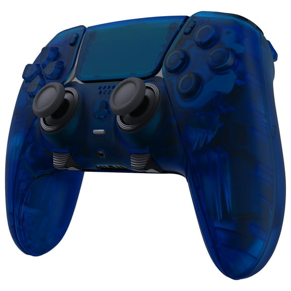 Clear Blue MODDEDZONE EDGE Controller for PS5 with Exclusive and Unique Designs