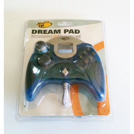 Clear Blue Official Licenced Sega Dreamcast Dreampad Controller Control Pad