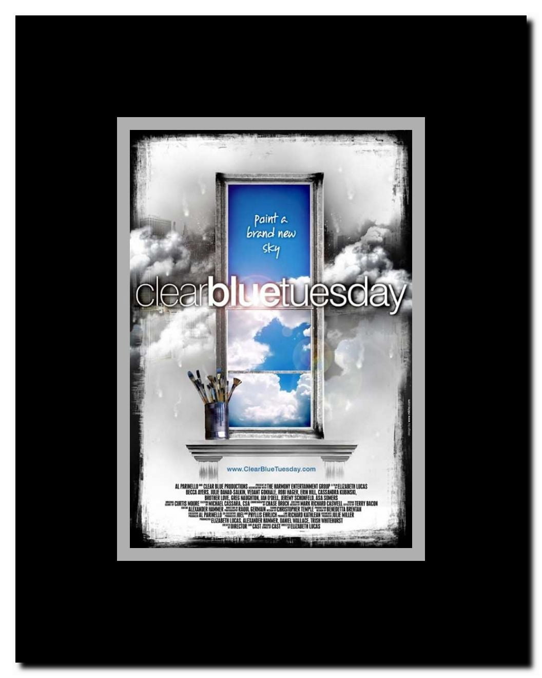 Clear Blue Tuesday Framed Movie Poster