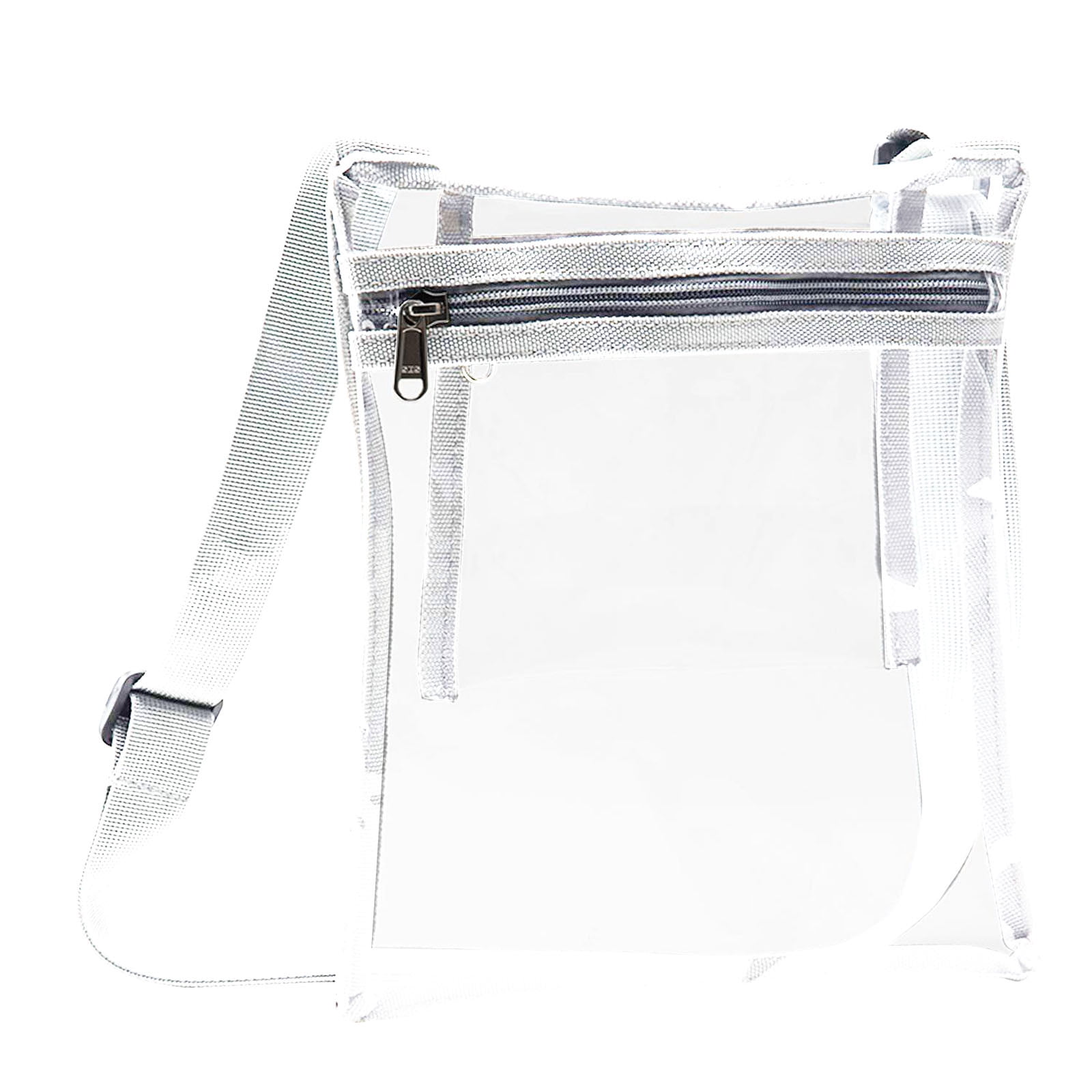 Clear Body Purse, Stadium Approved Clear Bag, Adjustable Body Strap, Extra Inside Pocket Cute